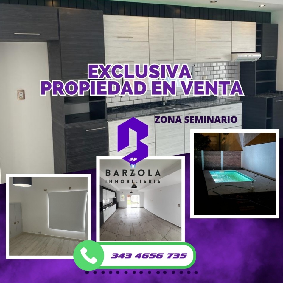 CASAS EN VENTA - ZONA SEMINARIO