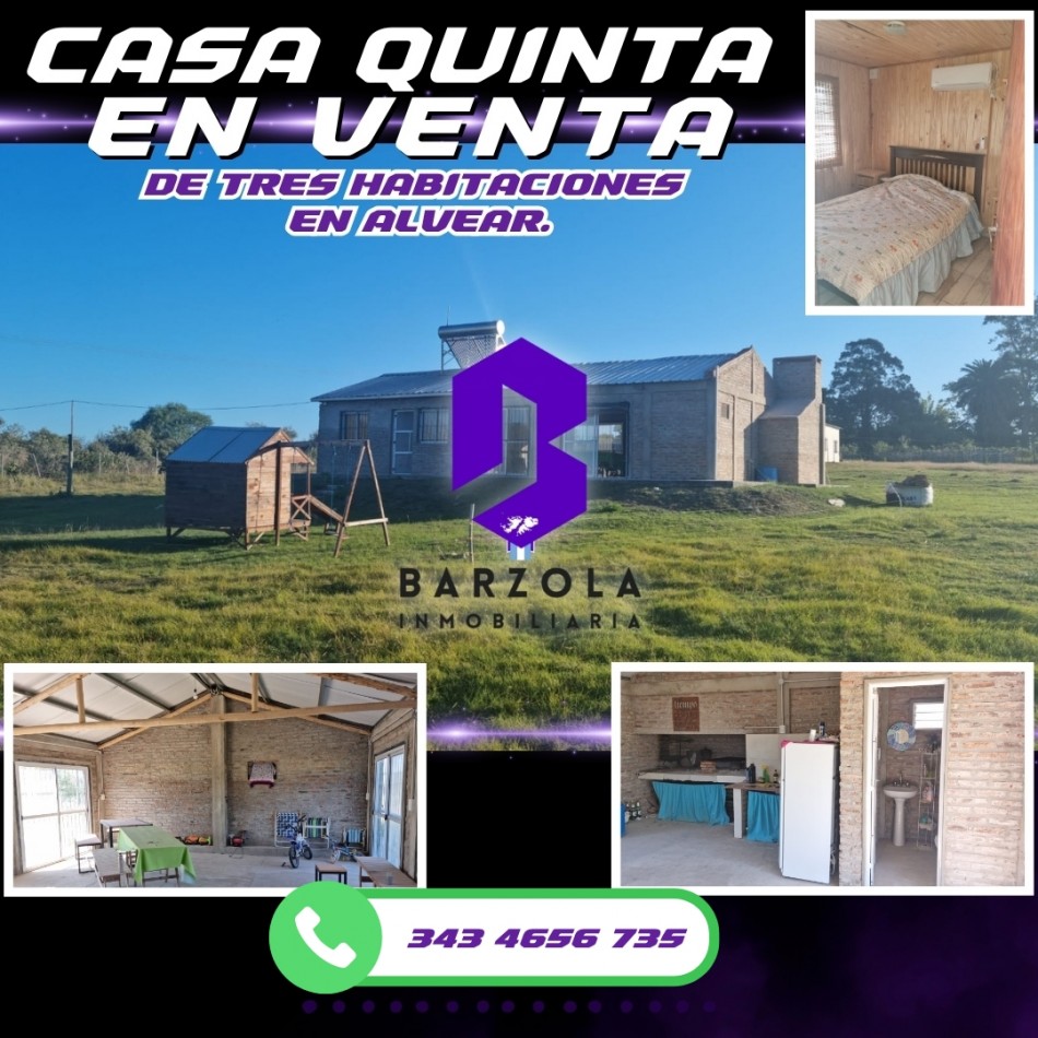 SE VENDE CASA QUINTA EN ALVEAR
