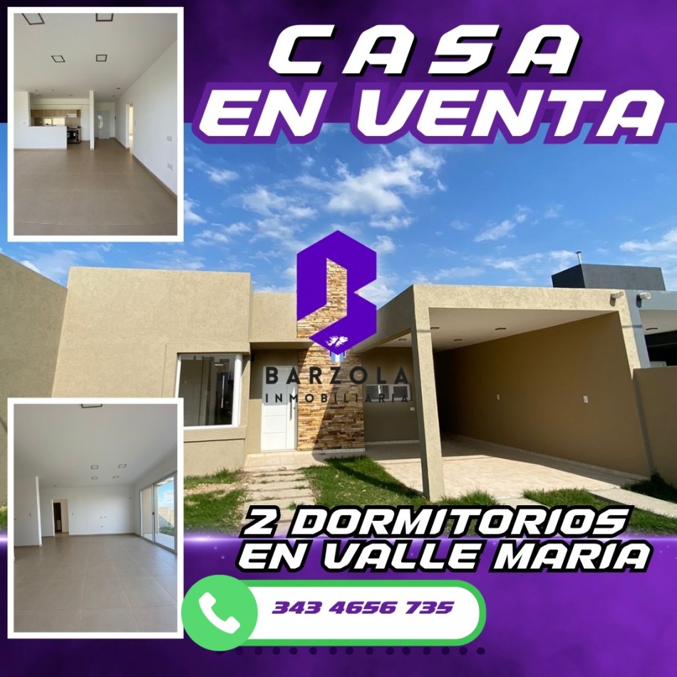 CASAS EN VENTA - VALLE MARIA