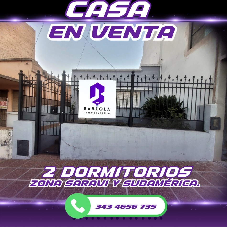 CASA 2D EN VENTA
