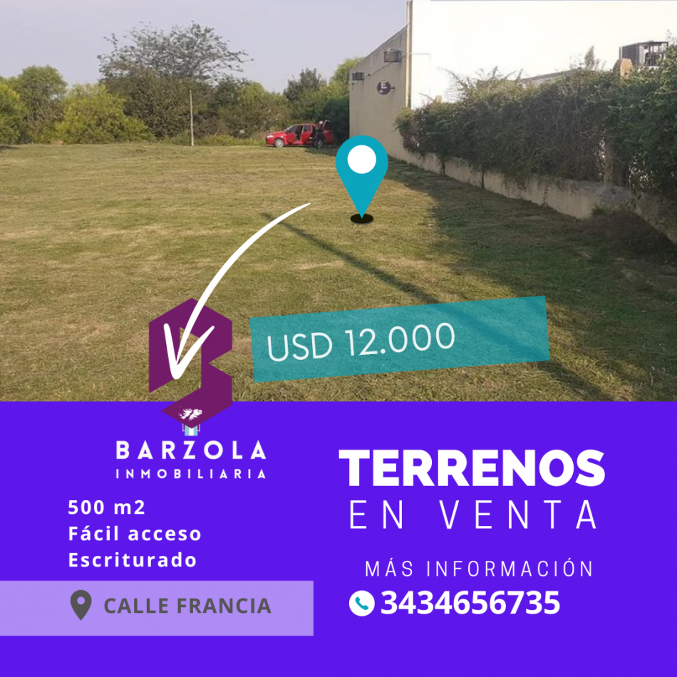 TERRENO EN VENTA - BARRIO EL TREBOL