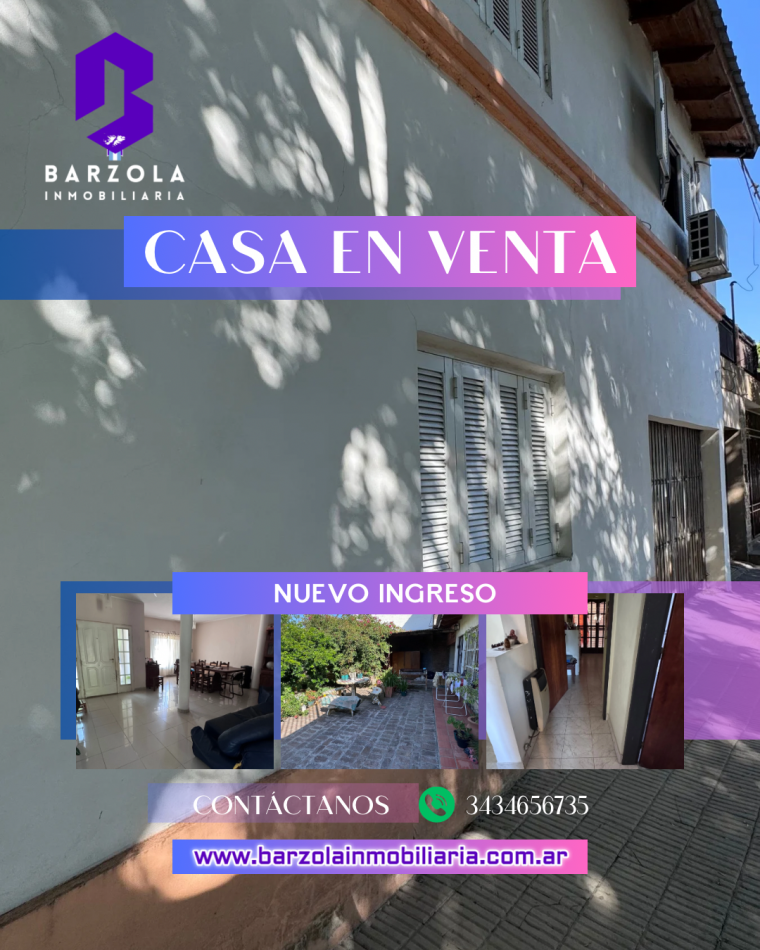 Casa en venta de 4 habitaciones