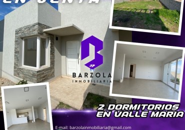 CASAS EN VENTA - VALLE MARIA