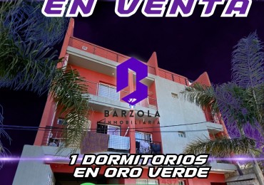 SE VENDE DEPARTAMENTO EN ORO VERDE