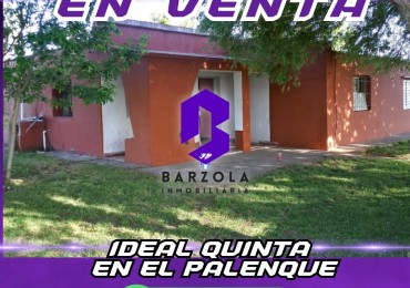 CASAS EN VENTA - IDEAL QUINTA EN EL PALENQUE