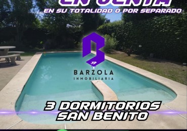 CASA y QUINTA EN VENTA- SAN BENITO