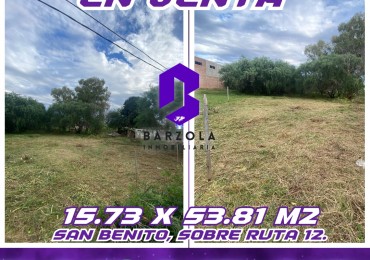 TERRENO EN VENTA- SAN BENITO.