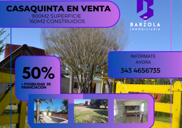 CASAQUINTA EN VENTA  REFACCIONADA  A NUEVA EN SAUCE MONTRULL