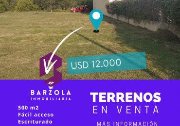 TERRENO EN VENTA - BARRIO EL TREBOL